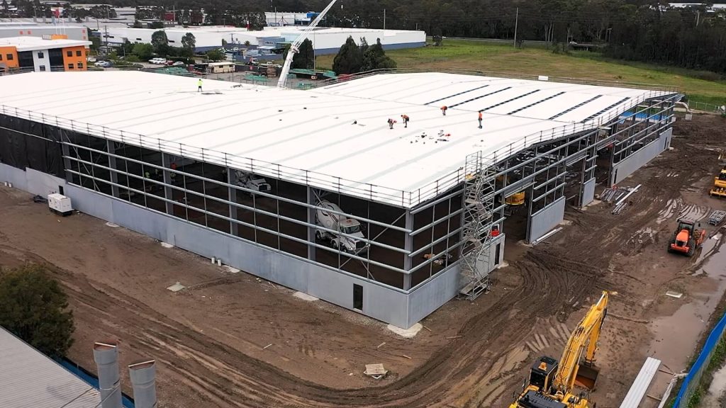 Construction of Bay Timber Frame and Truss (2)